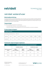 Retridex waterafvoer - TF